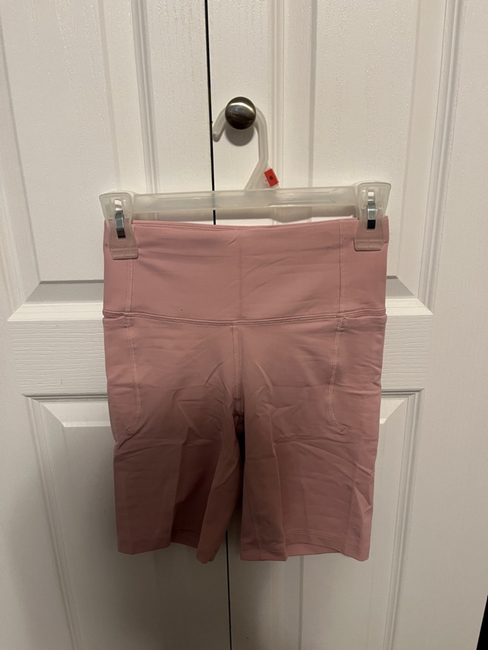 Under Armour Rose Pink High-Rise Bike Shorts